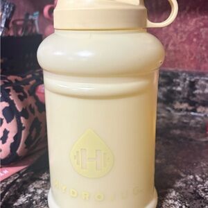 HydroJug Soft Yellow Hydration Bottle